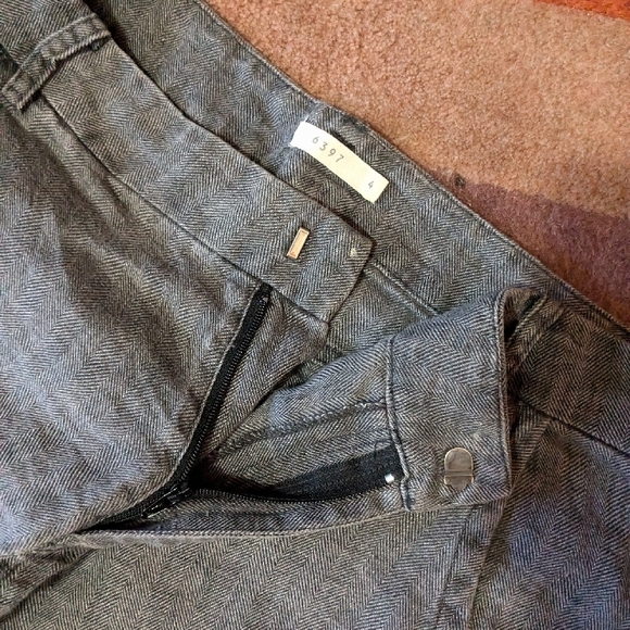 Brand 6397 Gray Linen Pants 4 - Picture 1 of 7